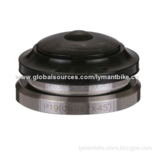Bicycle headset, made of aluminum, sized 1-1/8 to1-3/8, thread-less for MTB and road bikes
